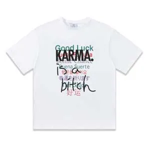 Vetements Karma Is A Bitch Tee ヴェトモン カルマ イズ ア ビッチ Tシャツ ホワイト（Vetements 35）