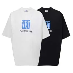 Vetements VET Box Logo Tee ヴェトモン VET ボックス ロゴ Tシャツ ブラックとホワイト 2色（Vetements 31）