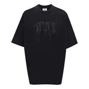 Vetements Metal Logo Tee ヴェトモン メタル ロゴ Tシャツ ブラック（Vetements 21）