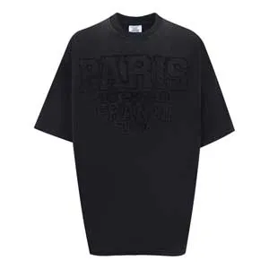 Vetements Paris Tee ヴェトモン パリス Tシャツ ブラック（Vetements 16）