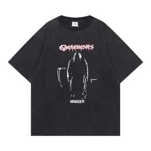 Vetements Reaper Logo Tee ヴェトモン リーパー ロゴ Tシャツ ブラック（Vetements 8）
