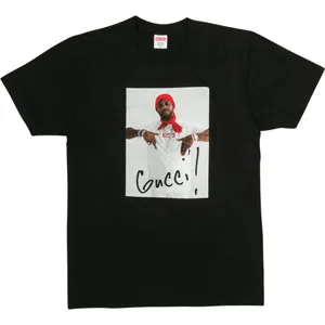 Supreme Gucci Mane Tee Black シュプリーム グッチ メイン Tシャツ ブラック（Supreme 95）