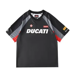 Supreme x Ducati Soccer Jersey Black シュプリーム x デュカティ サッカー ジャージ Tシャツ ブラック（Supreme 82）