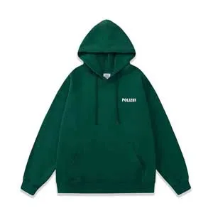 Vetements POLIZEI Hoodie Green ヴェトモン ポリツァイ パーカー グリーン（Vetements 55）