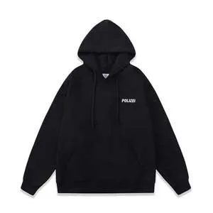 Vetements POLIZEI Hoodie Black ヴェトモン ポリツァイ パーカー ブラック（Vetements 54）