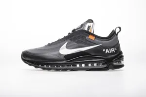 Off-White x Nike Air Max 97“All Black”AJ4585-001 オフホワイト x xナイキ エアマックス97 オールブラック スニーカー（AJ4585-001）
