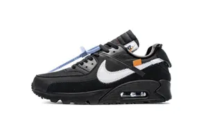 Off-White x Nike Air Max 90 “All Black” AA7293-001 オフホワイト x ナイキ エアマックス90 オールブラック スニーカー（AA7293-001）