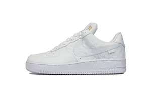 Louis Vuitton Nike Air Force 1 Low By Virgil Abloh White ルイ?ヴィトン x ナイキエアフォース1 ローバイヴァージルアブロー ホワイト（Nike 2）