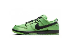 The Powerpuff Girls x Nike SB Dunk Low “Buttercup” FZ8319-300 ザ パワーパフガールズ x ナイキ SB ダンク ロウ バターカップ スニーカー（FZ8319-300）