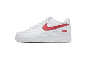 Supreme x Nike Air Force 1 Low Box Logo-Speed Red 