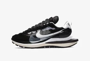 Sacai x Nike VaporWaffle Black White CV1363-001 サカイ x ナイキ ヴェイパーワッフル ブラック ホワイト スニーカー（CV1363-001）