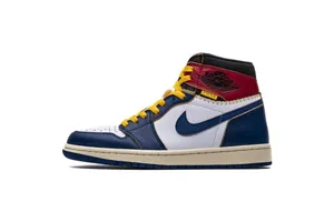 Union x Nike Air Jordan 1 OG Hi Retro Blue Toe BV1300-146 ユニオン x ナイキ エアジョーダン１ ブルートゥ スニーカー（BV1300-146）