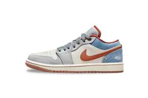 Nike WMNS Air Jordan 1 Low Phantom Coconut Milk Amber Brown Multicolor FZ5045-091 ナイキ ウィメンズ エアジョーダン1 ロー ファントム ココナッツミルク アンバーブラウン マルチカラー スニーカー（FZ5045-091）