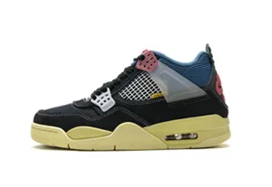Union x Nike Air Jordan 4 Retro Off Noir/Black DC9533-001 ユニオン x ユニオン AJ4 レトロ オフノアール ブラック スニーカー（DC9533-001）