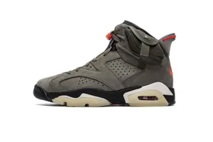 Nike x Travis Scott Air Jordan 6 “Medium Olive”CN1084-200 ナイｋ エアジョーダン６ トラヴィススコット ミディアム オリーブ スニーカー（CN1084-200）