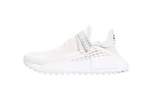 Pharrell Williams x Adidas Originals Human Race NMD Pharrell Blank Canvas AC7031 ファレル ウィリアムス x アディダス ヒューマン レイス NMD ファレル ブランク キャンバス ホワイトスニーカー（AC7031）