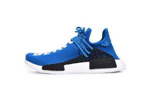 Pharrell Williams x Adidas Originals NMD HU Human Being Sharp Blue BB0618 ファレル ウィリアムス x アディダス NMD HU ヒューマン ビーイング シャープ ブルースニーカー（BB0618）