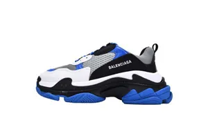 Balenciaga Triple S Black White Blue 536737W2CA14124 バレンシアガ トリプルエス ブラックホワイトブルー スニーカー（536737W2CA14124）