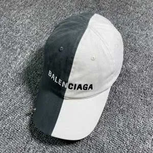 Balenciaga 50/50 Cap バレンシアガ キャップ ブラックホワイト（Cap 11）