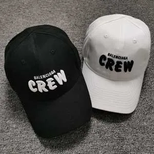 Balenciaga Crew Cap バレンシアガ キャップ ブラックとホワイト 2色（Cap 9）