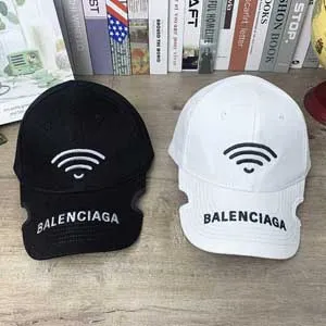 Balenciaga Love Baseball Cap バレンシアガ ラブ ベースボール キャップ ブラックとホワイト 2色（Cap 3）
