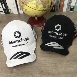 Balenciaga Top League Baseball Cap バレンシアガ トップ リーグ ベースボール キャップ ブラックとホワイト 2色（Cap 2）