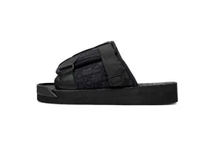 Dior Sandalia Alpha Oblique jacquard All Black 3SA081YXV_H961 ディオール サンダル アルファ オブリーク ジャカード オールブラック