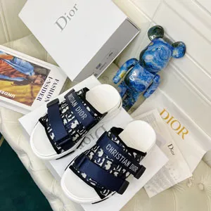 ディオール Dior D-Wander サンダル ダークブルー（KCQ351OBY_S56B）
