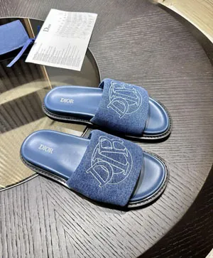 ディオール Dior Aqua メンズサンダル デニムブルー（3SA143ZAX_H565）