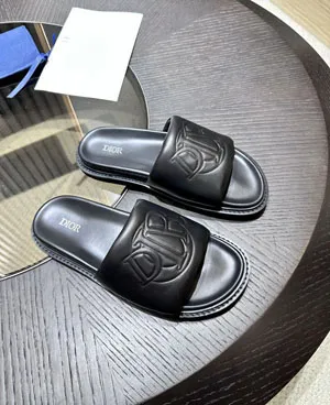 ディオール Dior Aqua メンズサンダル ブラック（3SA143ZAU_H900）
