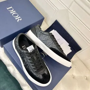 ディオール DIOR CD Diamond B101 スニーカー ブラック（3SN285ZPP_H515）
