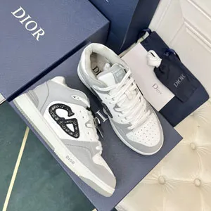 ディオール DIOR B57 ロートップスニーカー グレー（3SN318ZXU_H860）