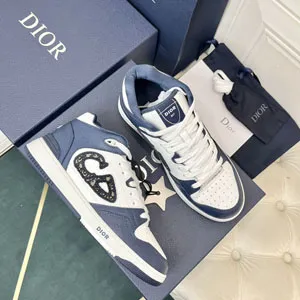 ディオール DIOR B57 ロートップスニーカー ネイビーブルー （3SN318ZXU_H553）