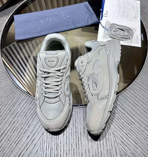ディオール Dior ストーンアイランド コラボ B30 グレー スニーカー 限定 （3SN279ZAN_H812）