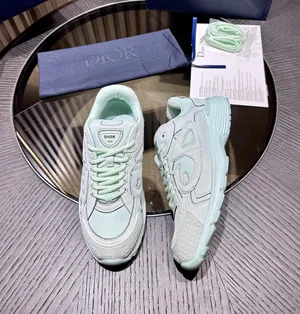 ディオール Dior ストーンアイランド コラボ B30 ライトグリーン スニーカー 限定（3SN279ZAN_H613）