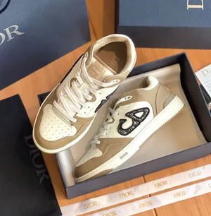 ディオール DIOR B57 ドリブル ロートップ スニーカー ベージュ （3SN318ZXU_H160）