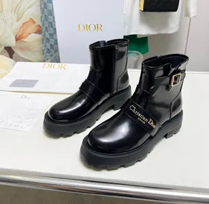 ディオール DIOR「D-Quest (ディークエスト)」ショートブーツ ブラック（KDT070VEA_S900）