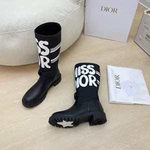 ディオール DIOR D-Major ブーツ ブラック カーフスキン（KDI929CMV_S17X）