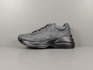 Gucci [Lighton] GG Men’s Sneakers Black グッチ〔ライトン〕GG メンズ スニーカー ブラック 704796 KGD00 1000