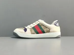 Gucci Screener GG Canvas Sneakers グッチ ウィメンズ スクリーナー GG キャンバス スニーカー 677423 HVKI0 9765