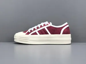 Gucci Women’s Chunky Sneakers Red GG Canvas グッチ ウィメンズ チャンキー スニーカー レッド GGキャンバス 816879 FABZZ 8545