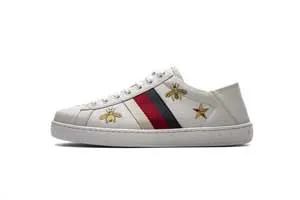 Gucci Sneakers Star Fly Ace White 498205 A38G0 9064 グッチ スニーカー エース スター フライ ホワイト