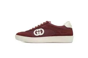Gucci Interlocking G Brown Sneakers 791742 AADM0 6741 グッチ インターロッキングG リド  スエード スニーカー ブラウン