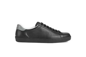 Gucci Ace Perforated Interlocking G Black Sneakers 599147 AYO70 1069 グッチ エース パーフォレーテッド インターロッキング G スニーカー ブラック