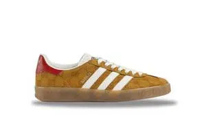 Gucci × Adidas Gazelle Beige Brown Sneakers 707850 UWV20 7162 グッチ × アディダス ガゼル ベージュ ブラウン スニーカー