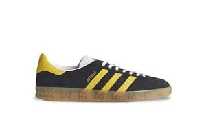 Gucci × Adidas Gazelle Core Black Yellow Sneakers IE0422/737967 FAAW3 1084 グッチ × アディダス ガゼル コア ブラック イエロー スエード スニーカー