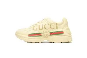 Gucci Rhyton Logo Sneaker 500877 DRW00 9522 グッチ リュトン ロゴ スニーカー アイボリー