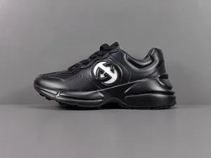 Gucci Lighton Sneakers Black グッチ〔ライトン〕スニーカー ブラック 757887 UPG70 9564