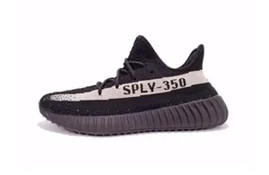 Adidas Yeezy Boost 350 V2 Core Black/White Real Boost Sneakers アディダス イージーブースト350 リアルブースト ブラックホワイト スニーカー BY1604