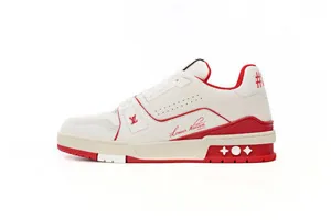 Louis Vuitton Trainer All Blue White Red Lychee Pattern 1ABFA9 ルイヴィトン トレーナー オール ドリュー ライチ パターン レッド（Louis Vuitton 51）